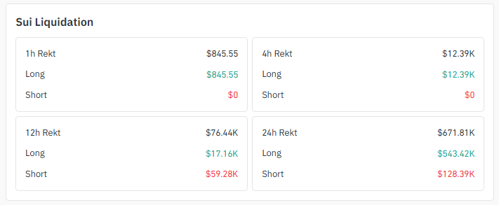 $SUI의 청산 데이터